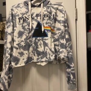 Pink Floyd Crop Hoodie